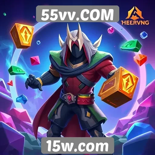 Diversidade de jogos disponíveis no 55vv.COM