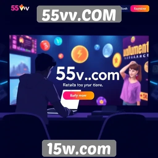 Experiência do usuário no site 55vv.COM